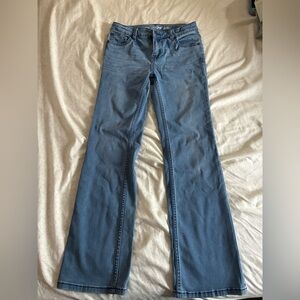 Kids Blue Bootcut Jeans